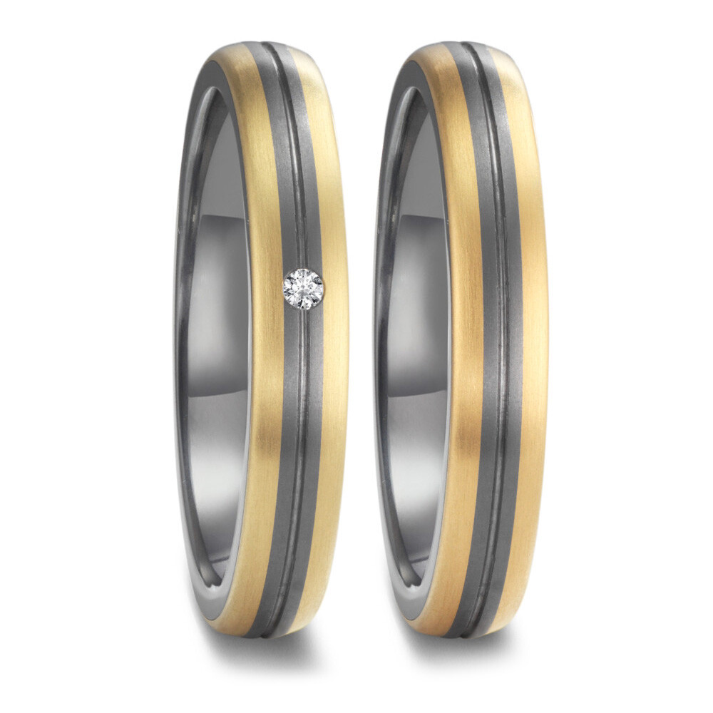 Trauringe aus Tantal & Gold