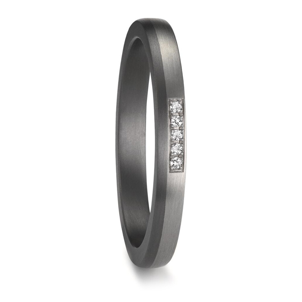 Trauringe aus Tantal & Platin Brillant