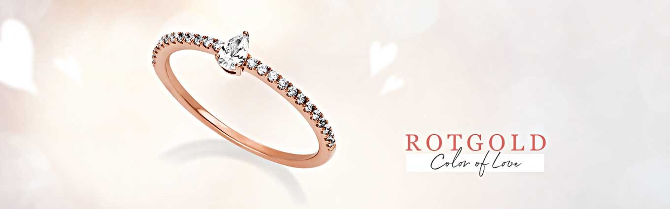 Verlobungsringe aus Rotgold