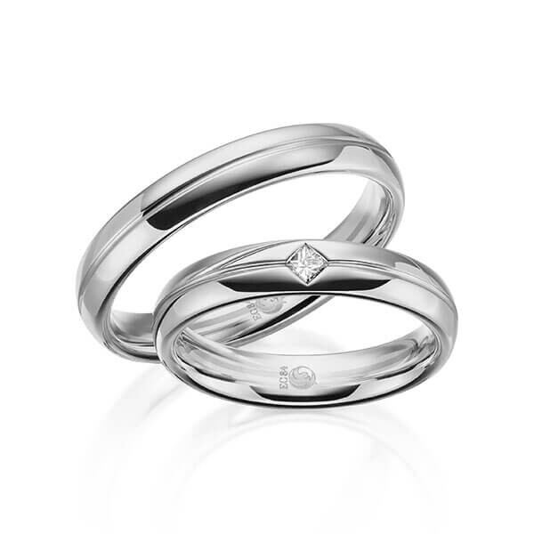 Trauringe Princess Platin RU-1611