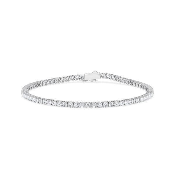 Tennis-Armband Platin 950 zus. 3,024ct. Diamant tw/si RU-1858