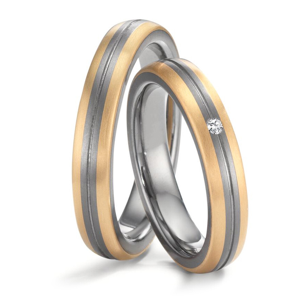Trauringe aus Tantal & Gold