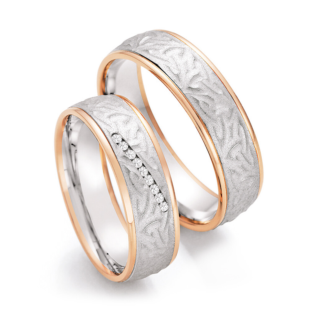 Trauringe Bicolor Honeymoon 66/45150 & 66/45160