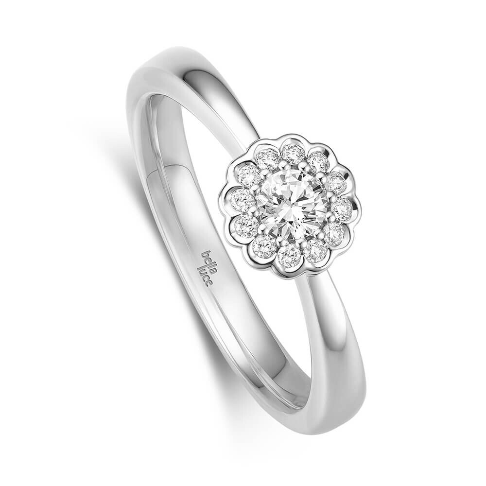 Ring Flori Weißgold Brillant EH004579