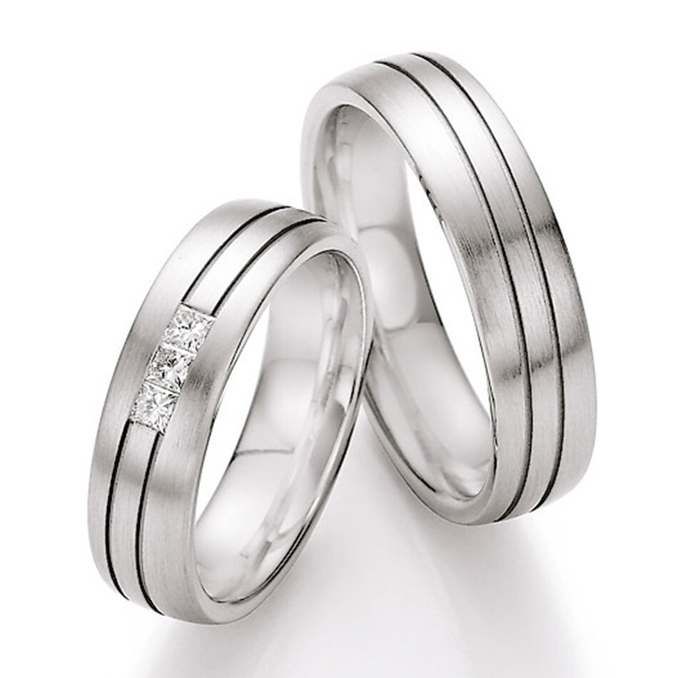 Eheringe Edition Platin Brillant 73/10150