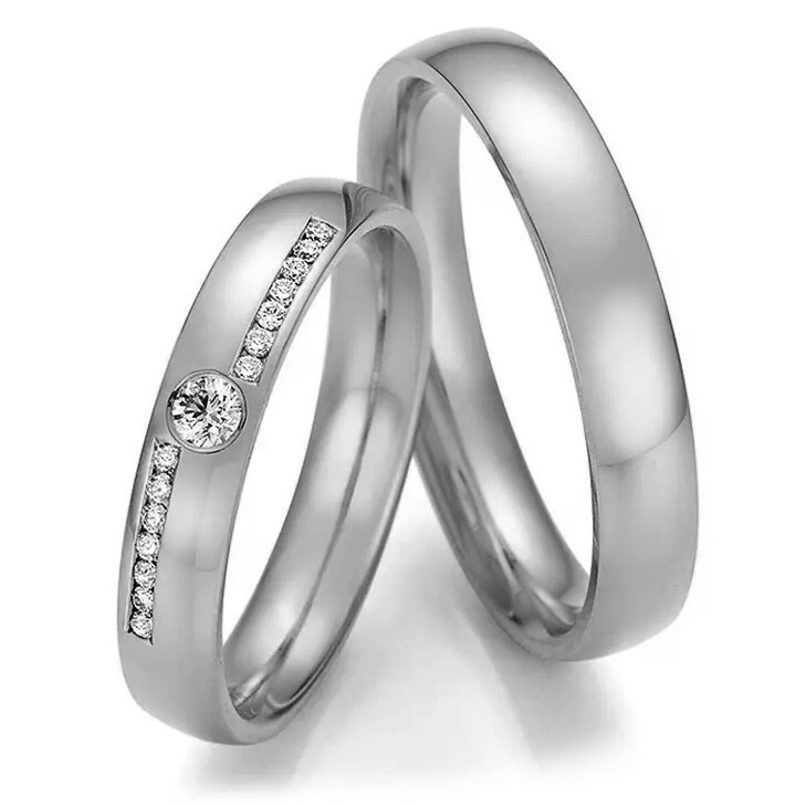 Trauringe Palladium 66/60070 & 66/60080