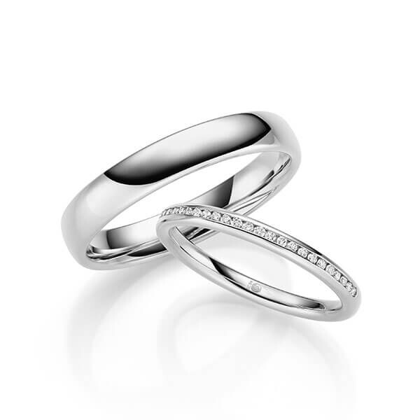 Trauringe Memoire Graugold RU-1697