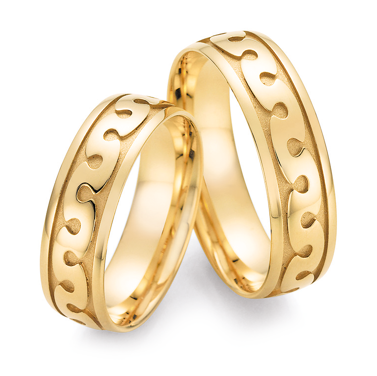 Trauringe Gelbgold 66/39100 & 66/39100