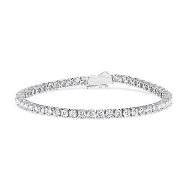 Tennis-Armband Platin 950 zus. 5,980ct. Lab Grown Diamant RU-1858