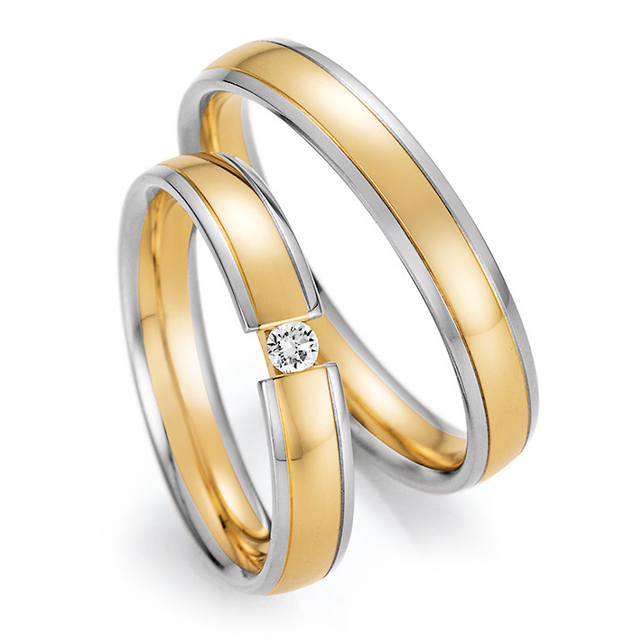 Trauringe Bicolor Honeymoon 66/46150 & 66/46160