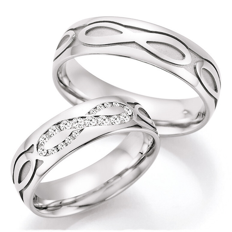 Trauringe Weißgold TRS66RU38150W