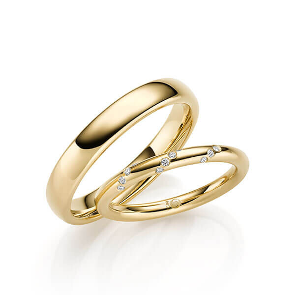 Trauringe Gelbgold RU-1703