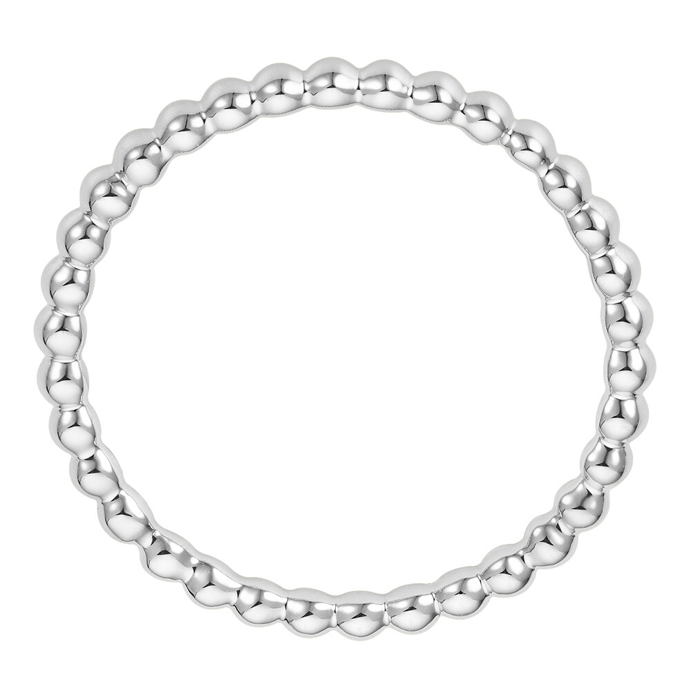 Kugelring aus Weißgold 585 EH005377