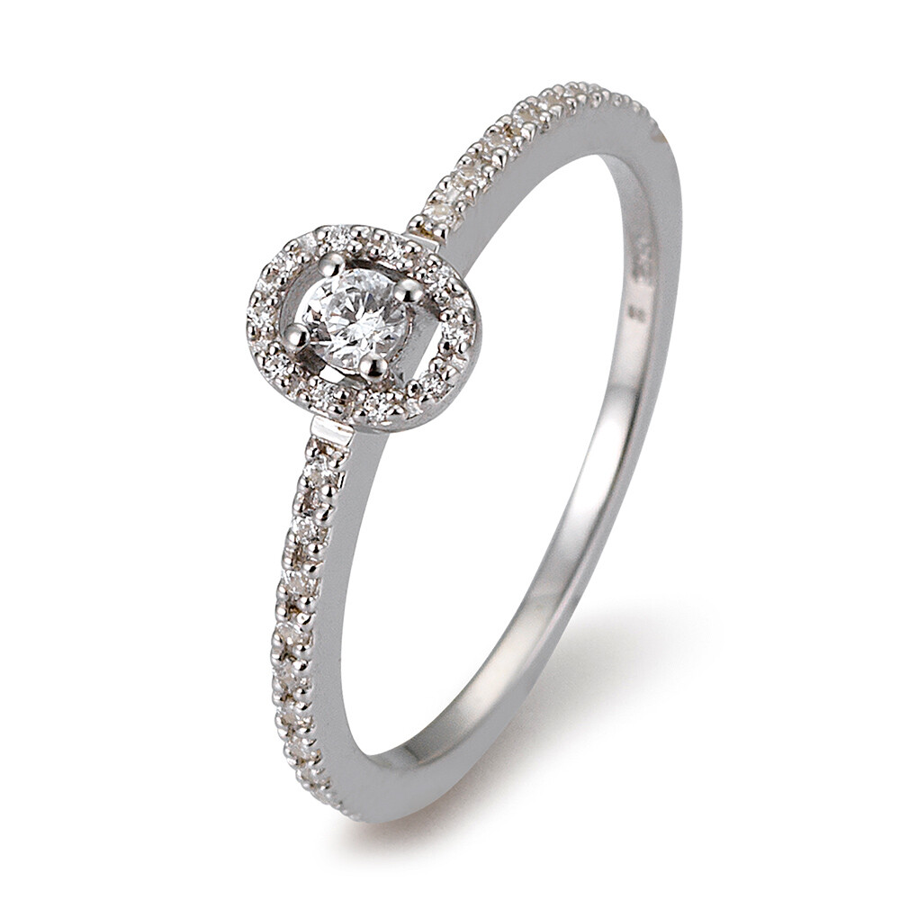 Verlobungsring Fantasy Pavé BR199 Platin