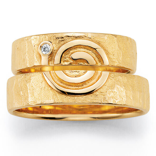 Signs of Love - Spirale / Spiral - Gelbgold