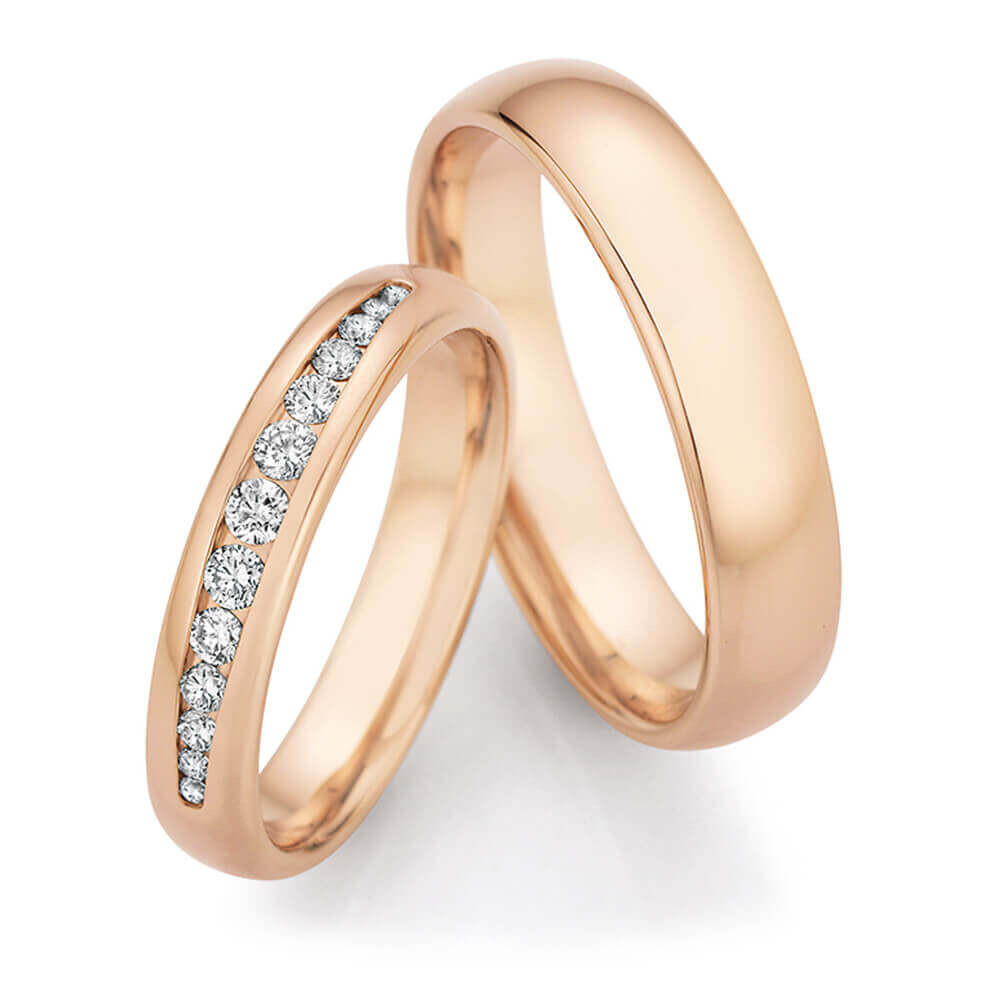 Trauringe Champagne Brillant 0,310 ct.