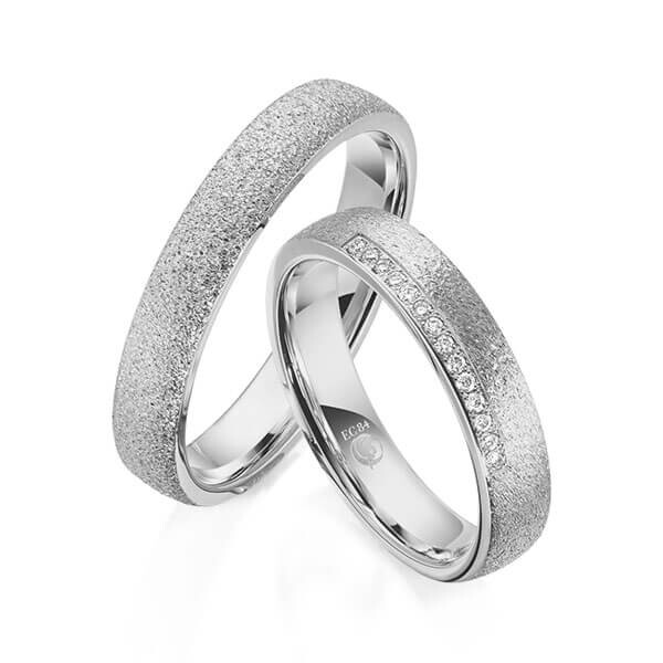 Trauringe diamantiert Palladium RU-1606