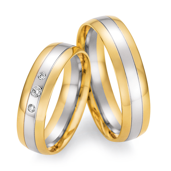 Trauringe Bicolor Honeymoon 66/46170 & 66/46180