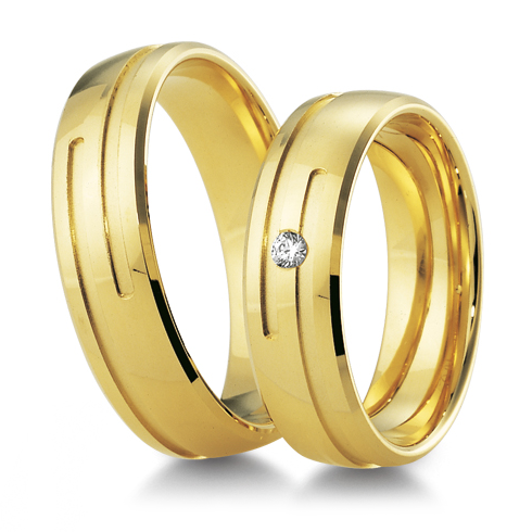 Trauringe Gelbgold Inspiration BR 48/04119 & 48/04120