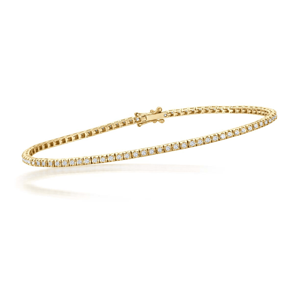 Tennis-Armband Allegria 1,0ct. Brillant Gelbgold 585 EH006031