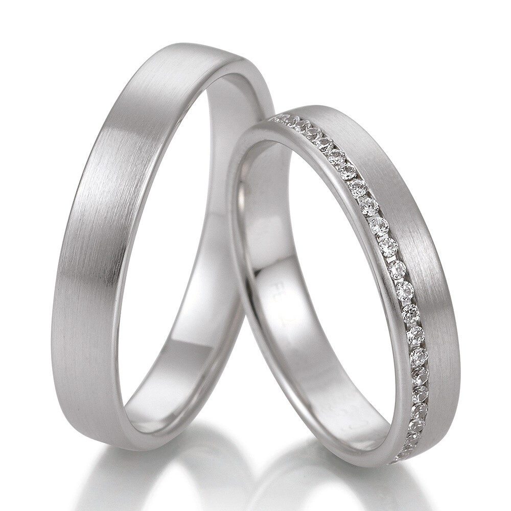 Trauringe Lounge Platin 48/05183 & 48/05184