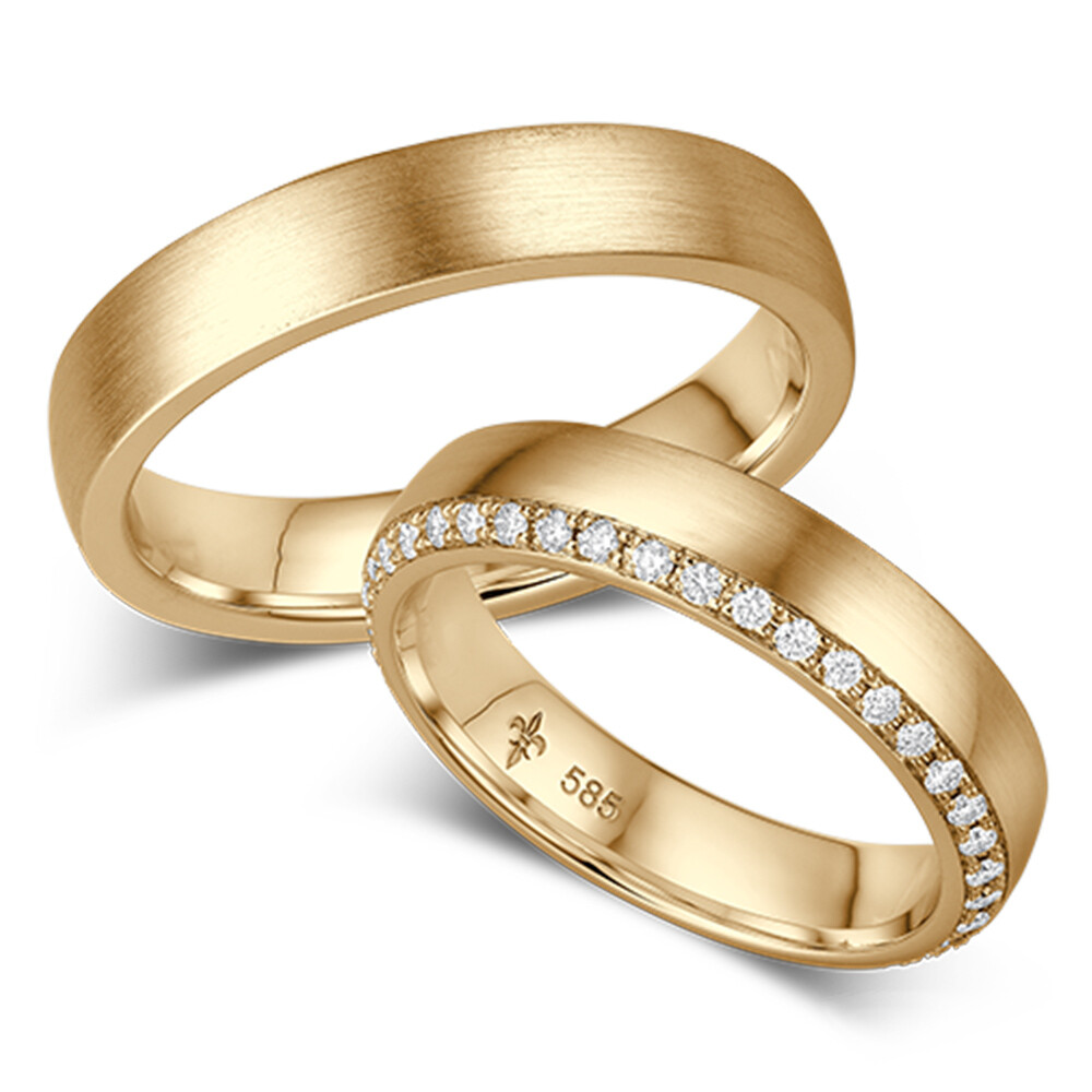 Trauringe Gelbgold Md 05 Désirée