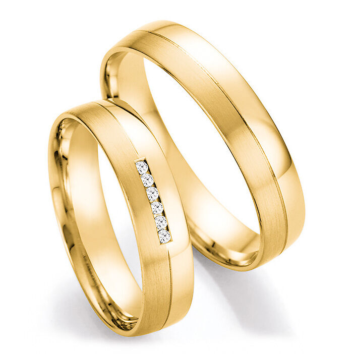 Trauringe Honeymoon Pure Gelbgold