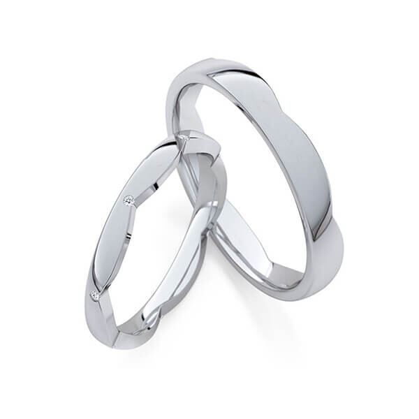 Trauringe Memoire Platin RU-1773