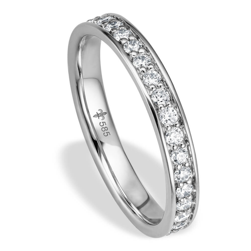Memoire Ring Rosa Weißgold Brillant TM00967W