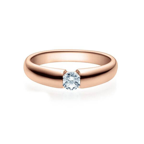 Verlobungsring Spannring 18006 Rotgold RU-1505