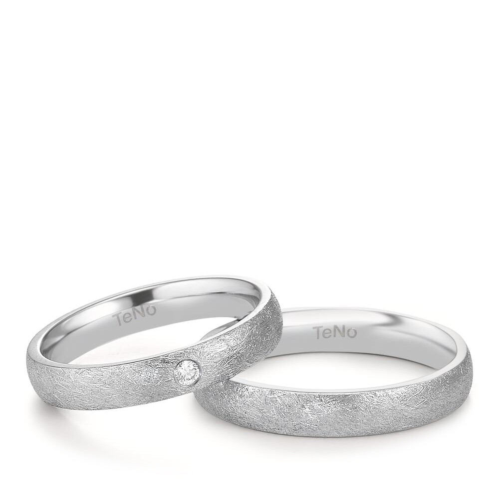 Partnerringe Edelstahl Tamor Ice Brillant TNO58530