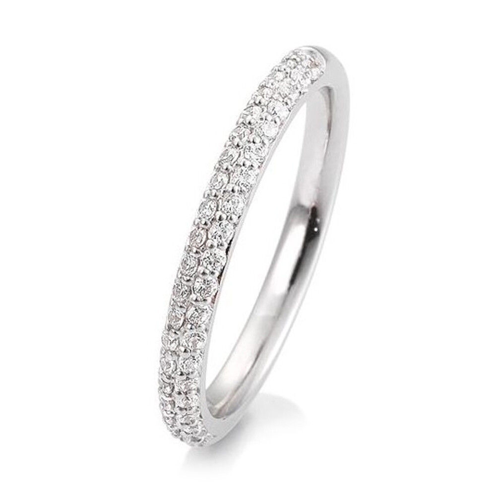 Vorsteckring Weißgold TRS84BR100W Brillantring