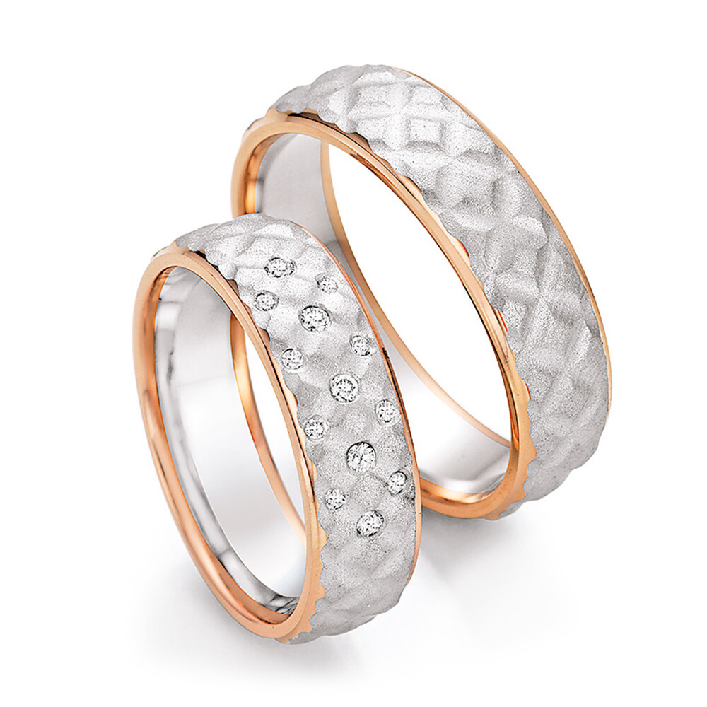 Trauringe Bicolor Honeymoon 66/45170 & 66/45180