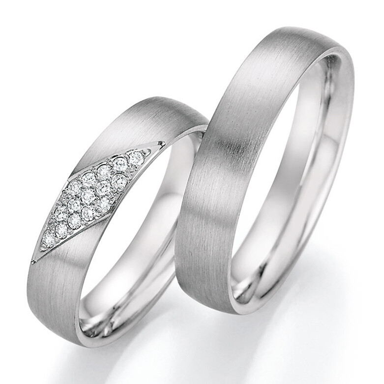 Trauringe Weißgold TRS66RU60030W