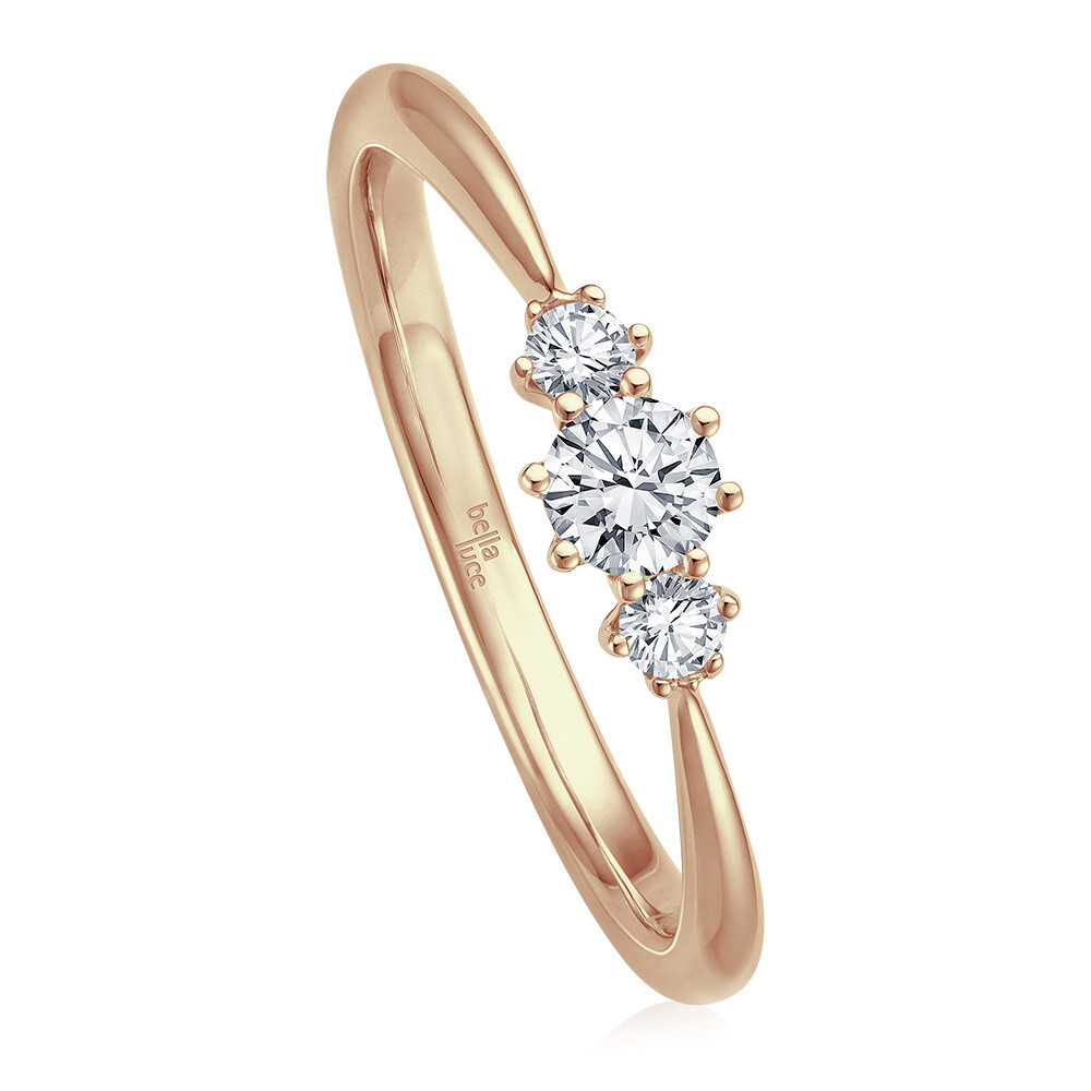 Ring Triology Roségold Brillant EH005432