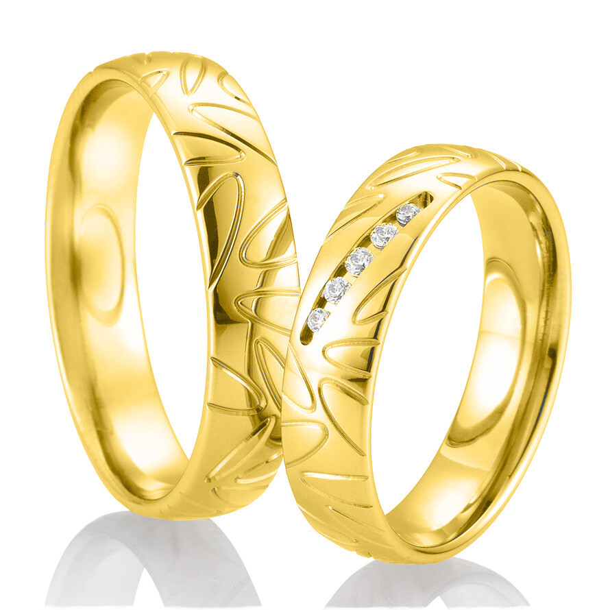 Trauringe Studio Gelbgold