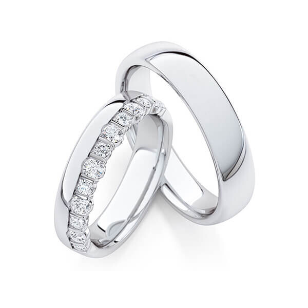 Trauringe Memoire Platin RU-1769