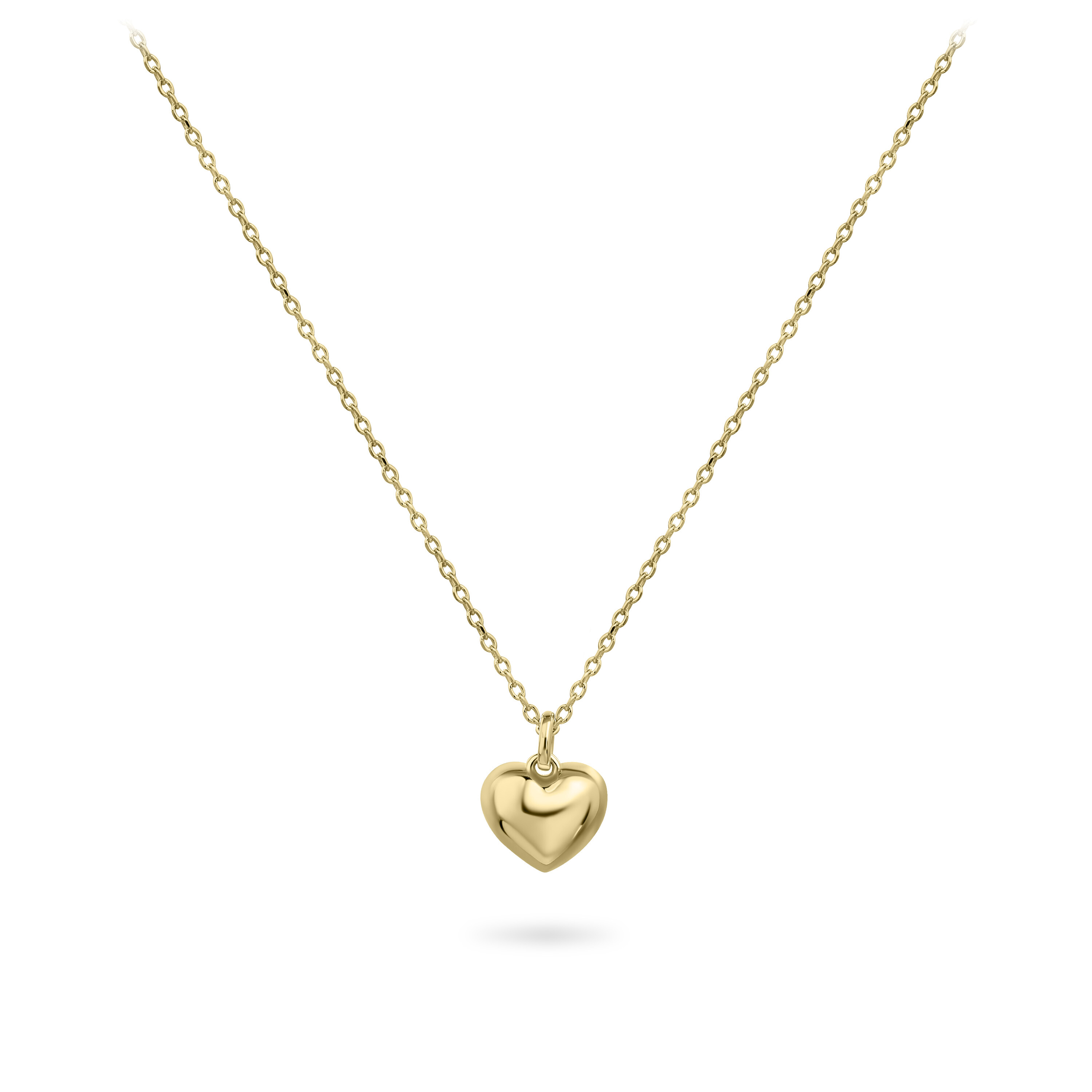 Halskette mit Herz-Anhänger 14k Gold VGN011