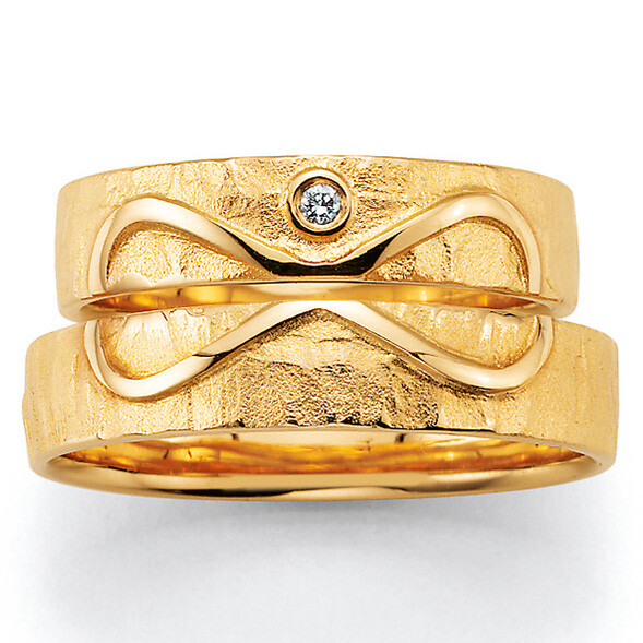 Signs of Love - Unendlichkeit / Infinity, Gelbgold