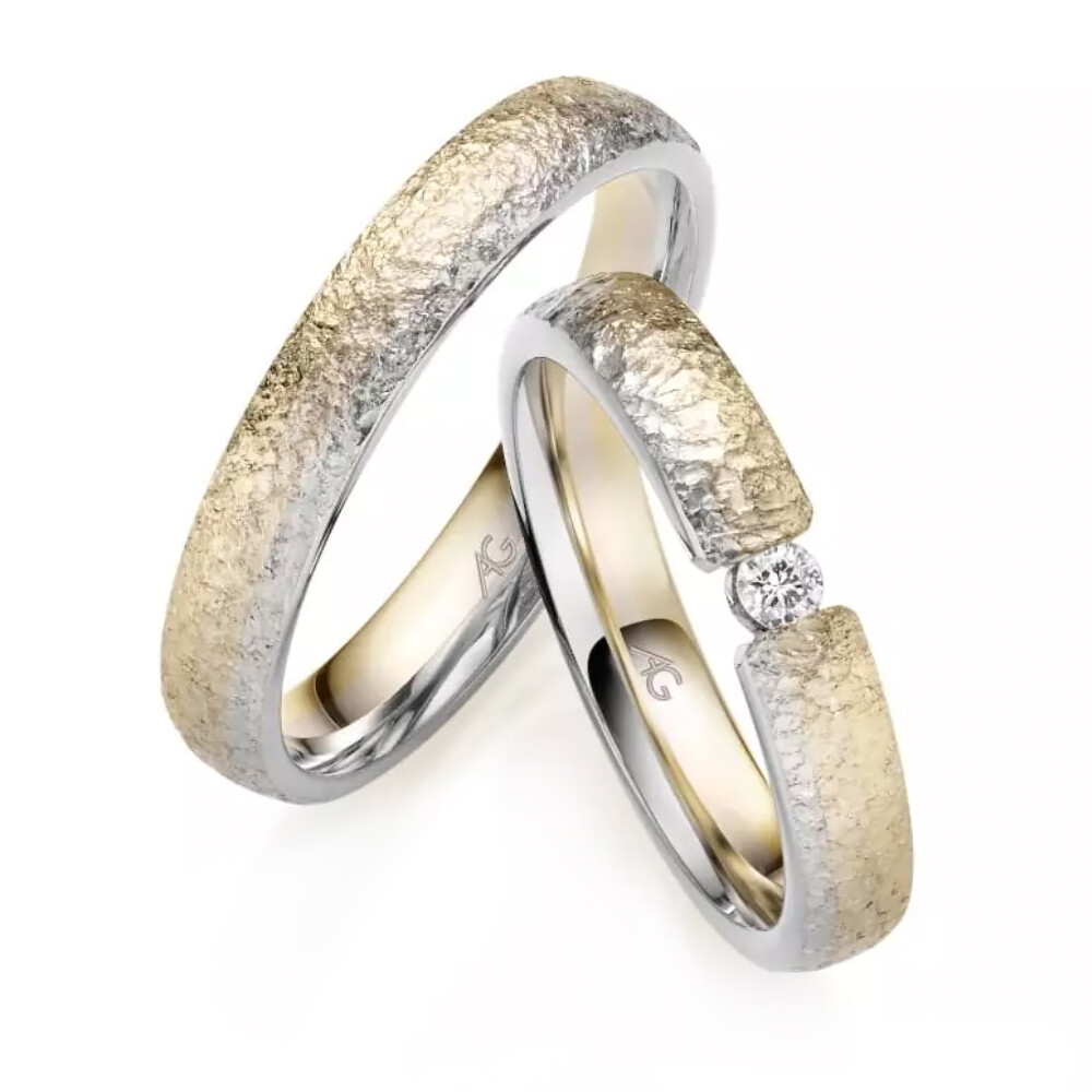 Trauringe Sonnenlicht Brillant 0,060 ct.