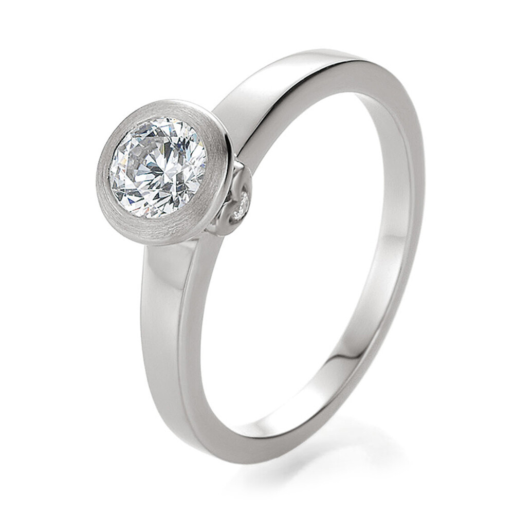 Ring mit Zirkonia Silber 925 BR210-2