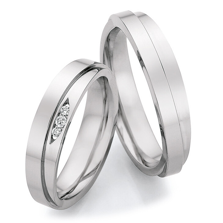 Collection Ruesch Trauringe Edelstahl 88/23110 & 88/23120