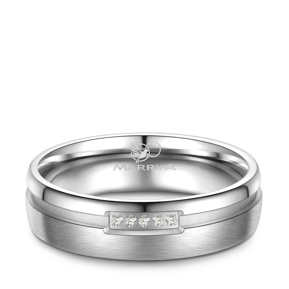 Trauringe Partnerringe Silber 925 Sterling Zirkonia