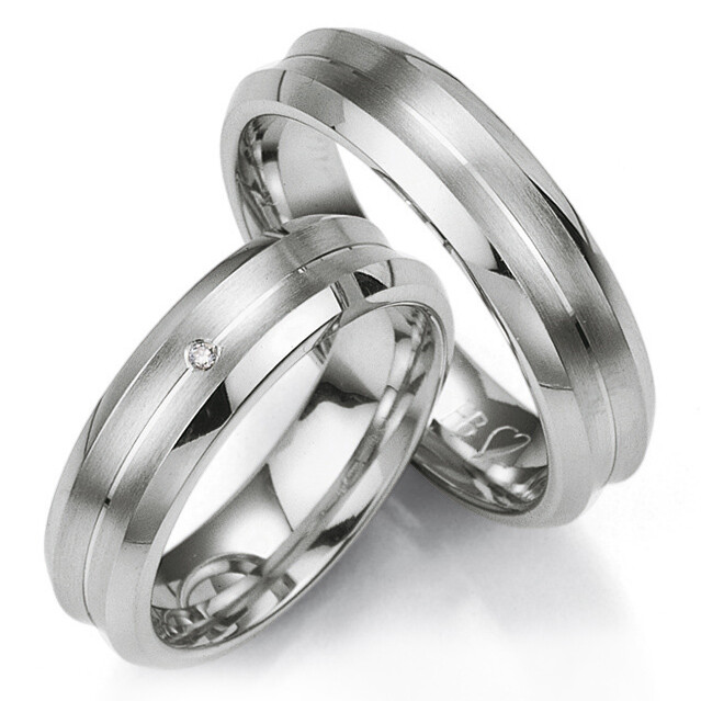 Trauringe Partnerringe 48/08023 & 48/08024 aus Silber 925