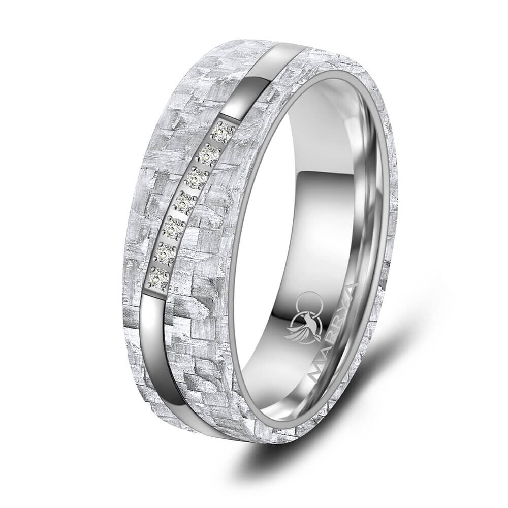 Damenring Titan Carbon Marrya CA-07