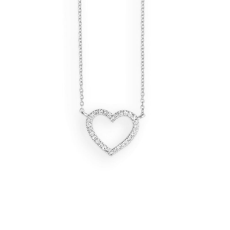 Collier Weißgold 585 Brillant