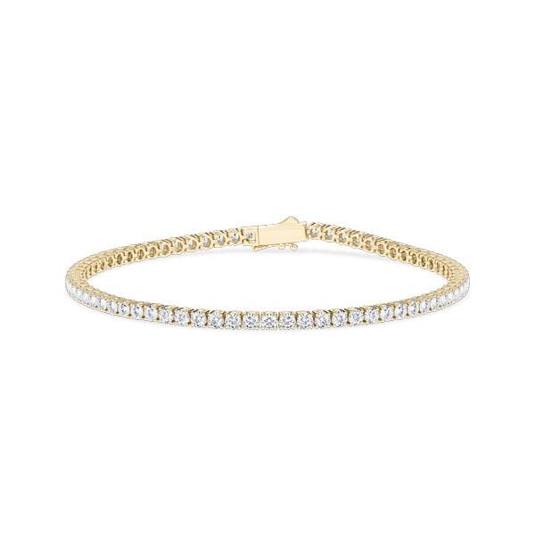 Tennis-Armband Gelbgold 750 zus. 3,024ct. Diamant tw/si RU-1858