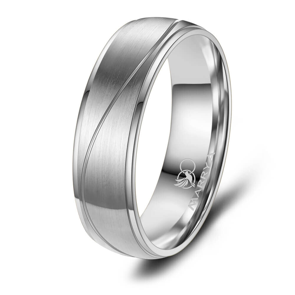 Trauringe Partnerringe Titan plattiert TI37