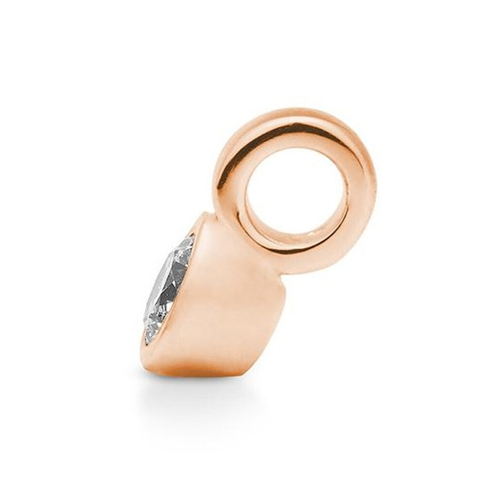 Anhänger Zarge Rotgold Brillant BR242-5
