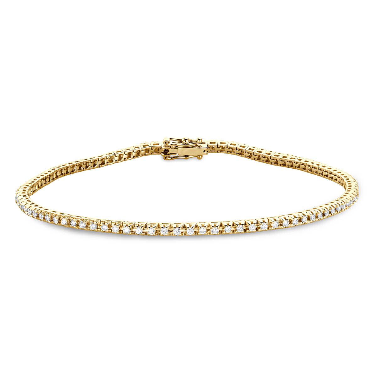 Tennis-Armband Allegria 0,7ct. Brillant Gelbgold 585 EH004016